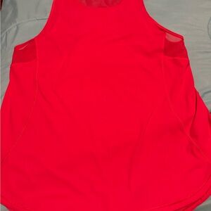 Lululemon bright orange tank